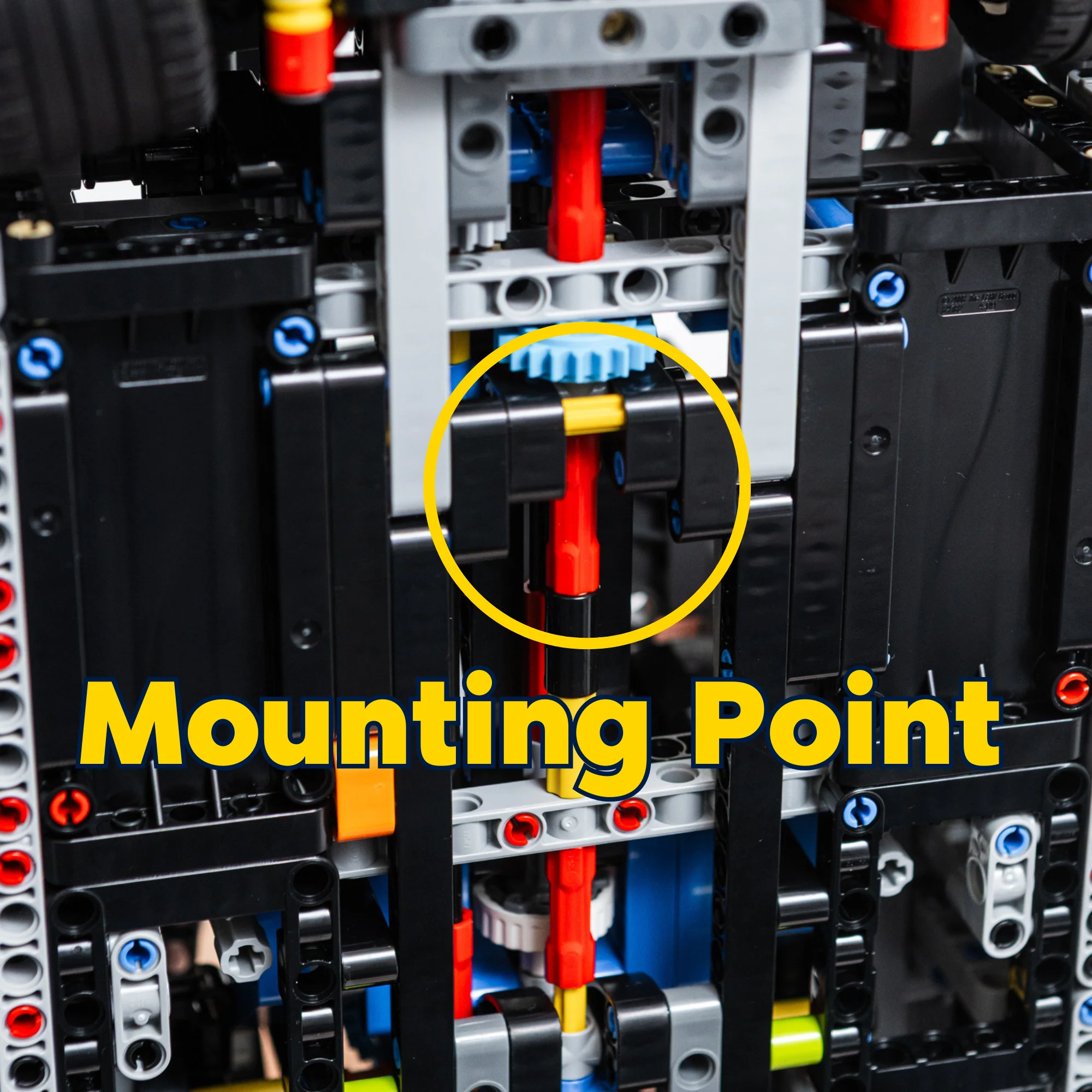 Wall Mount for LEGO Technic Nissan Skyline 42210 GT-R (R34) - Image 5