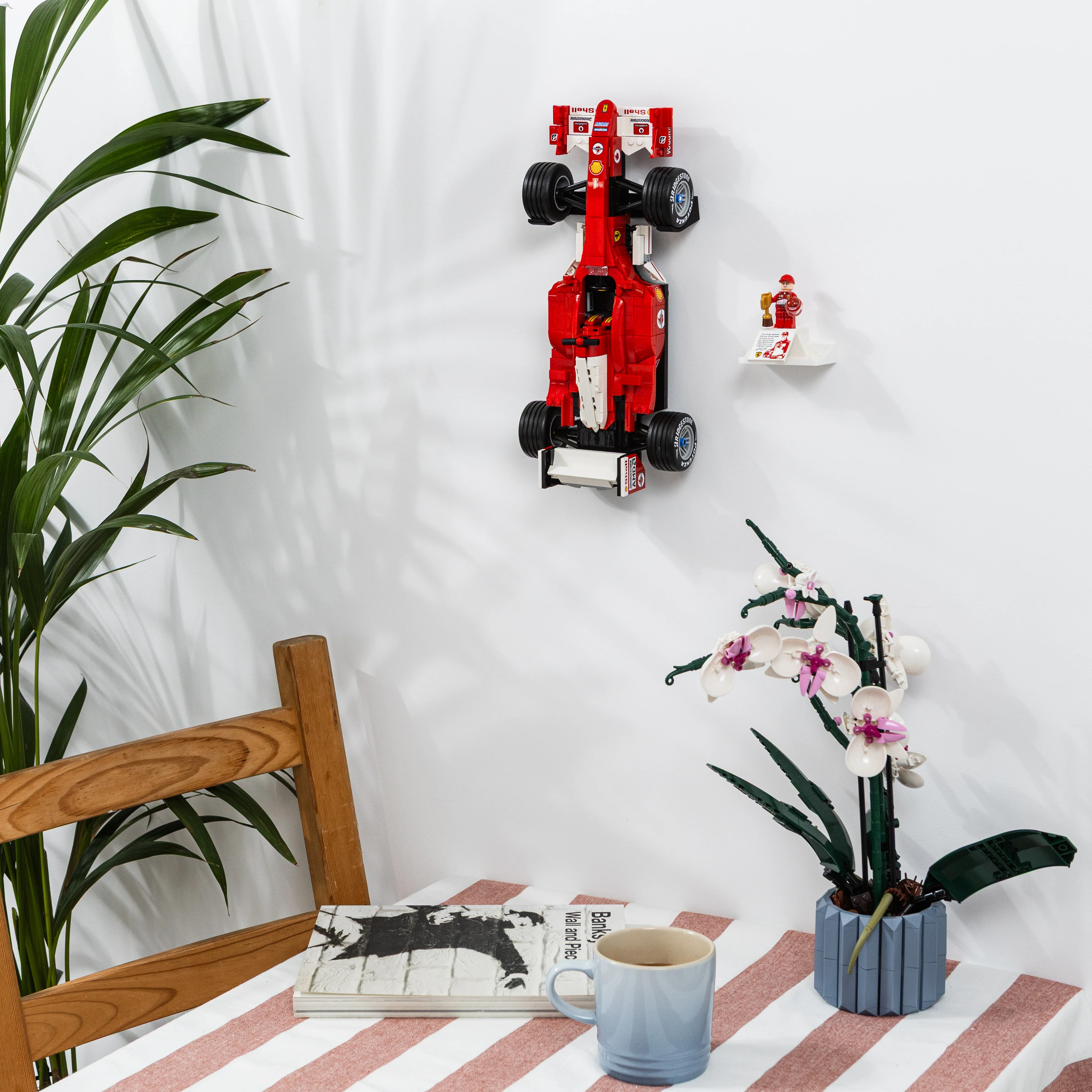 Wall Mount Bracket Compatible With Lego Icons Ferrari F2004 11375 - Image 7