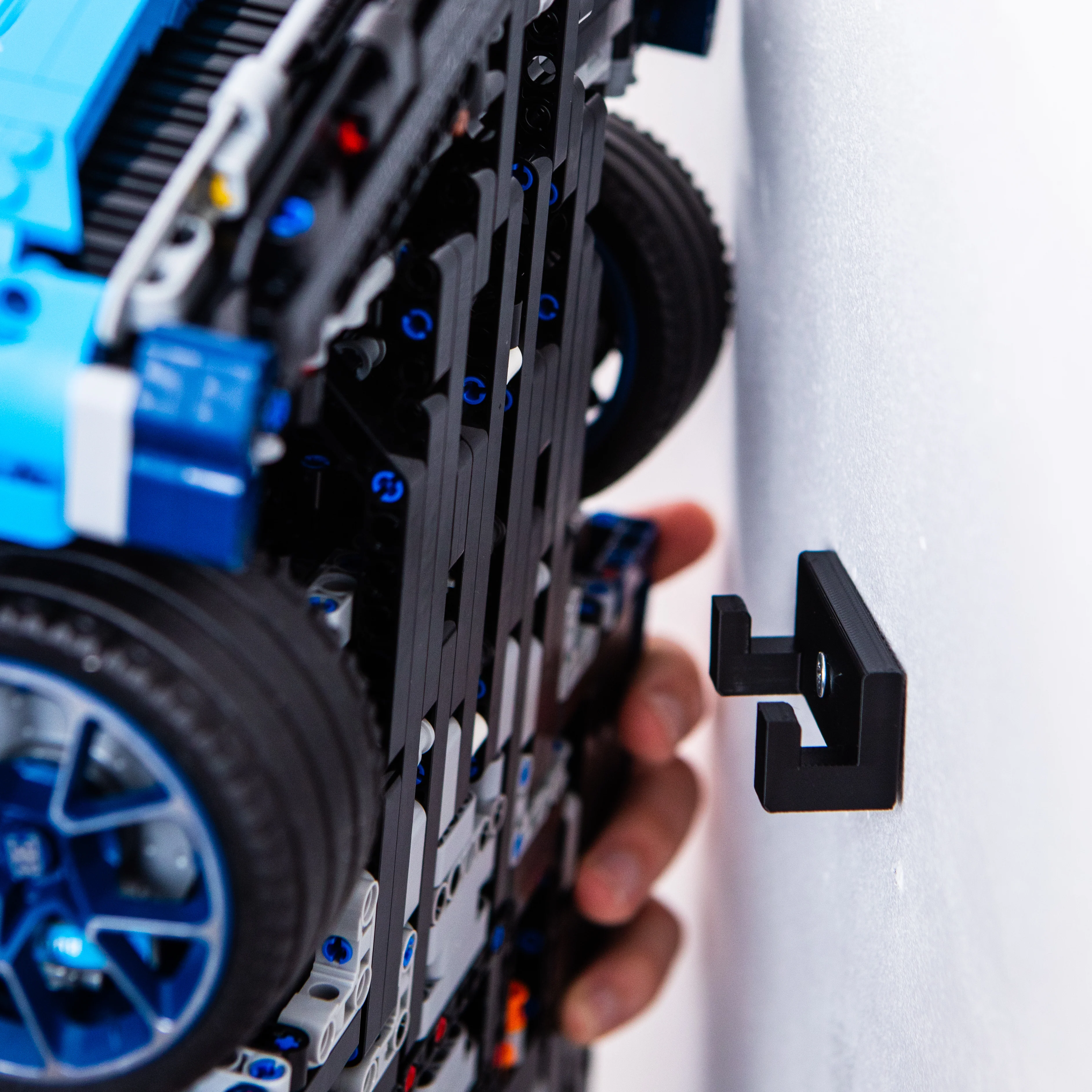 Wall Mount Bracket Compatible With Lego Technic Bugatti Chiron 42083 - Image 3
