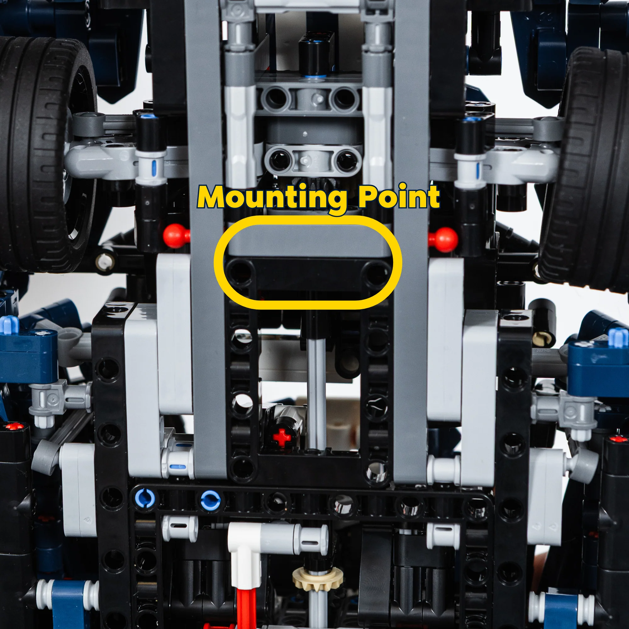 Wall Mount Bracket Compatible With Lego Technic Ford GT 42154 - Image 3