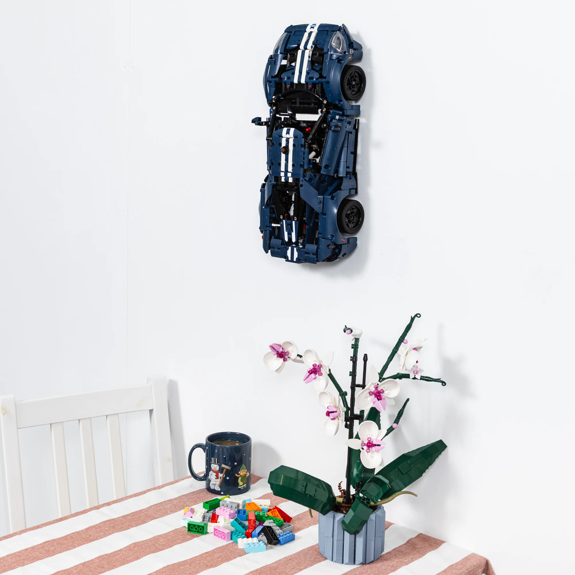 Wall Mount Bracket Compatible With Lego Technic Ford GT 42154 - Image 4