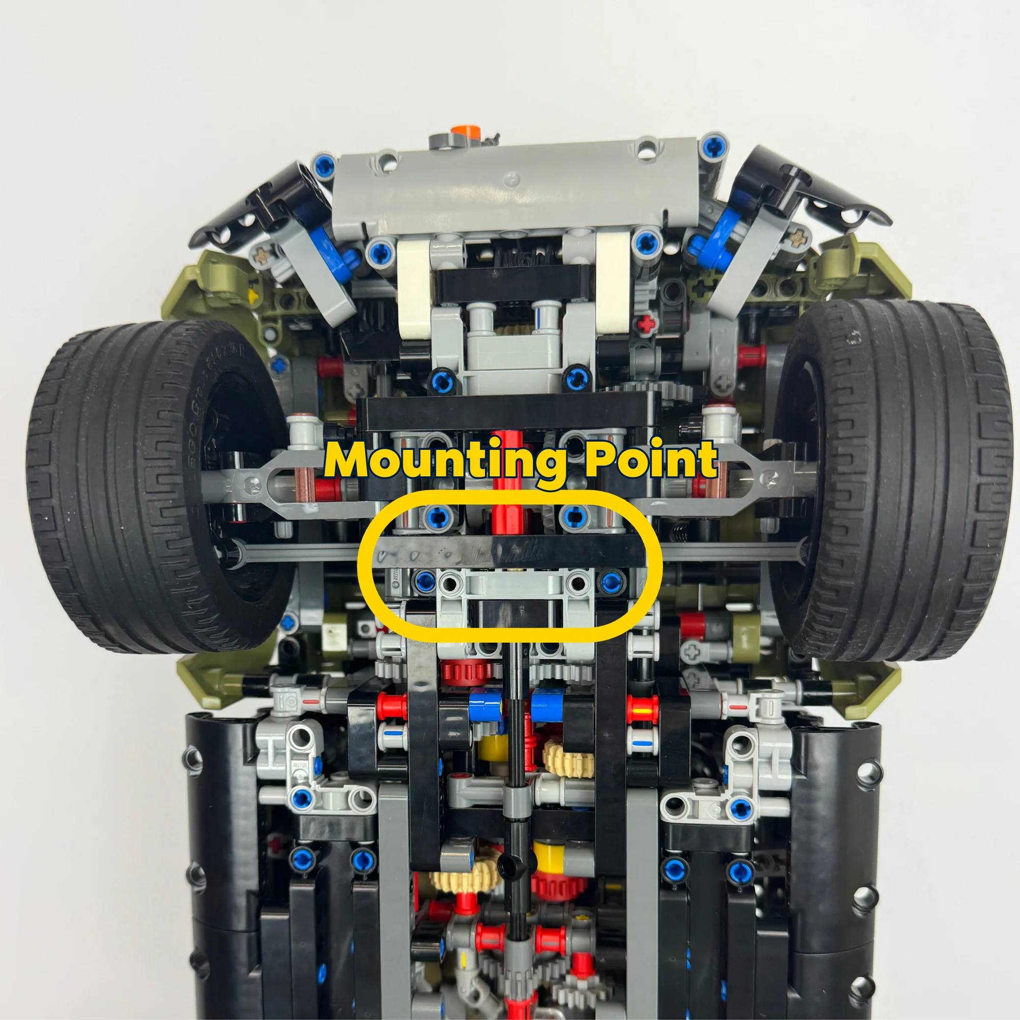 Wall Mount Bracket Compatible With Lego Technic Land Rover Defender 42110 - Image 3