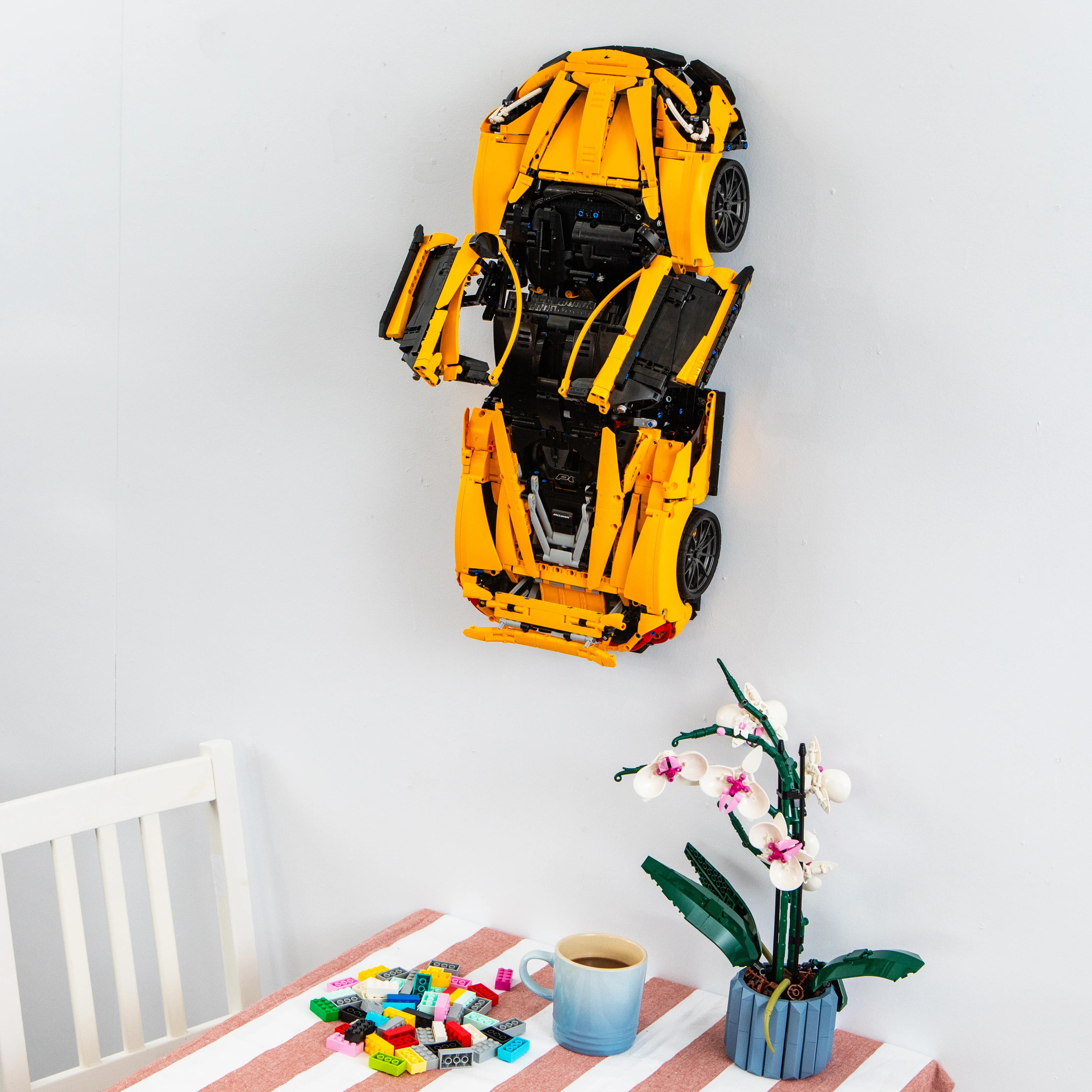 Wall Mount Bracket Compatible With Lego Technic McLaren P1 42172 - Image 3
