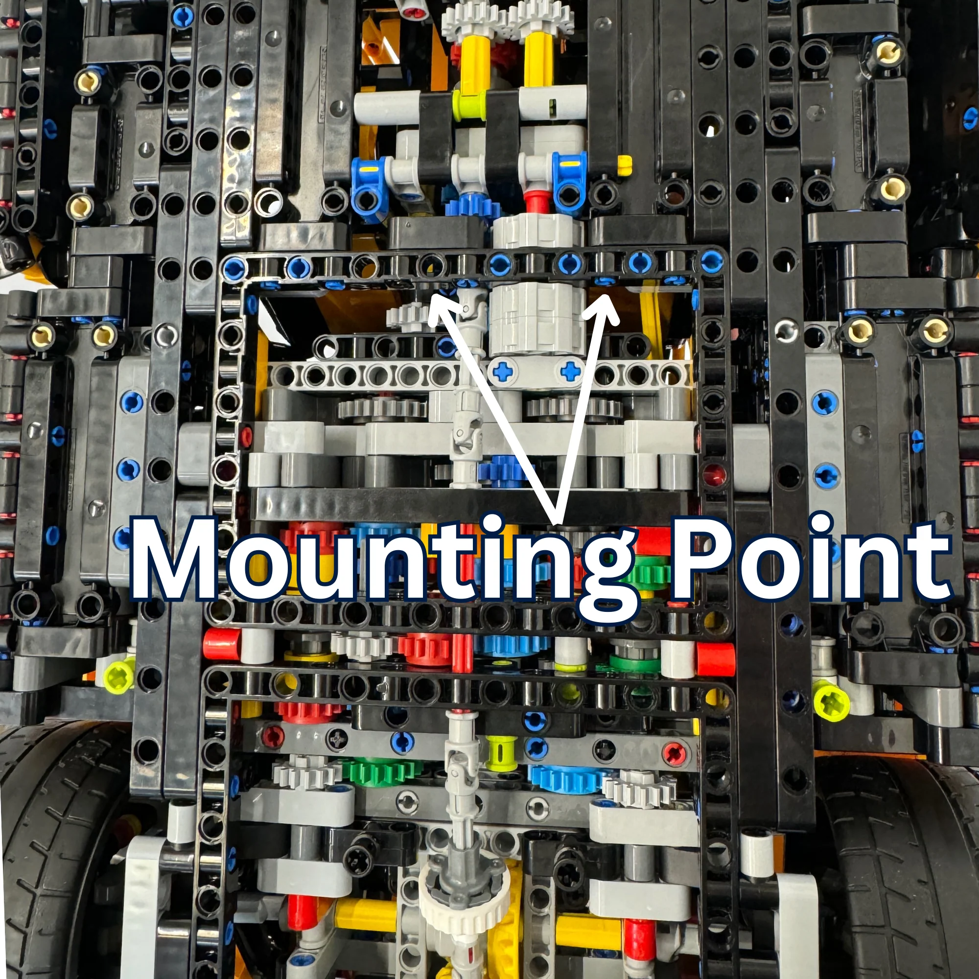 Wall Mount Bracket Compatible With Lego Technic McLaren P1 42172 - Image 4