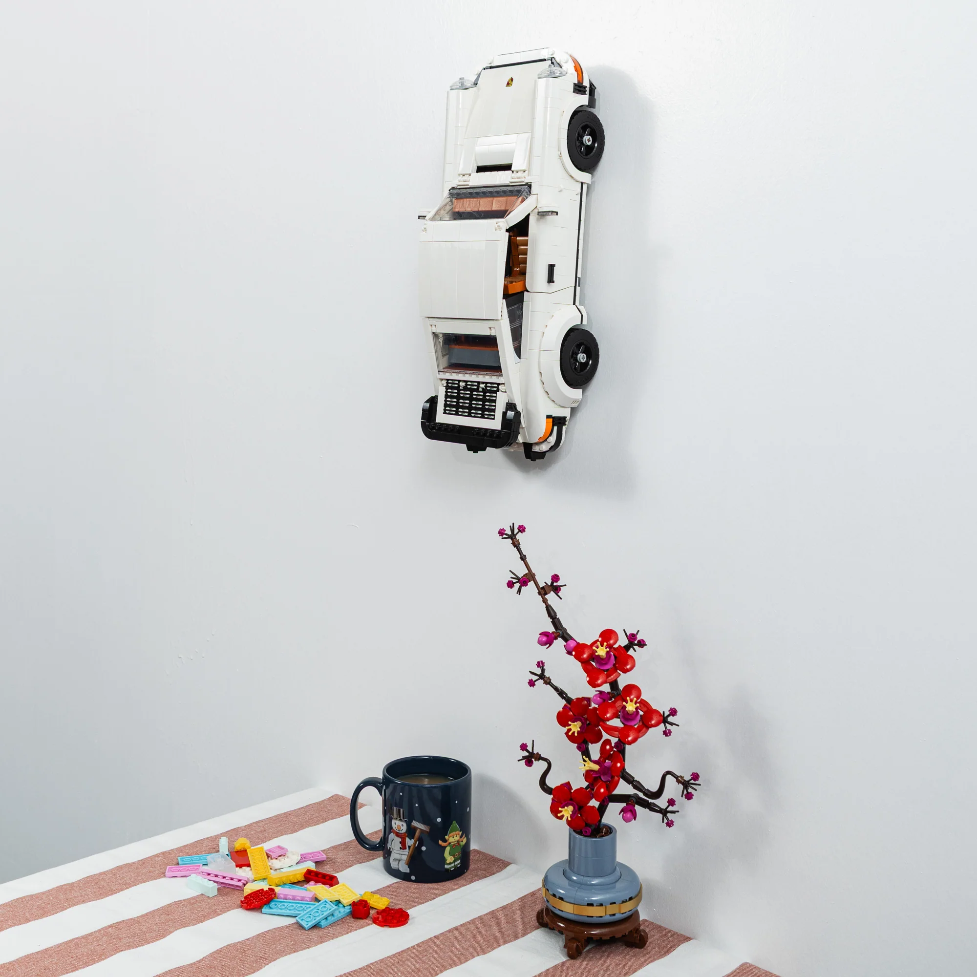 Wall Mount Compatible With LEGO Icons 10295 Porsche 911 Racing Car - Image 4
