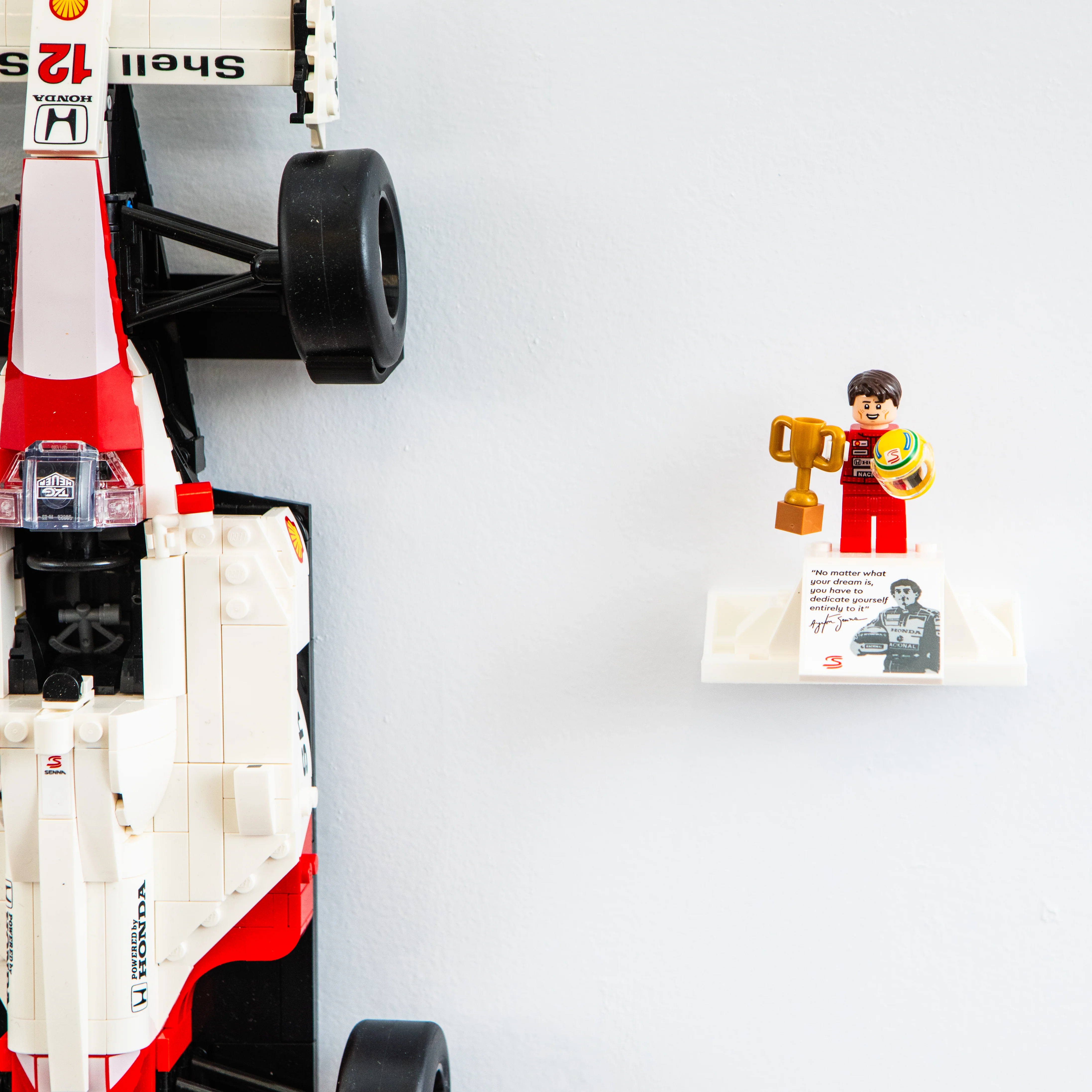 Wall Mount For LEGO 10330 Icons McLaren MP4/4 - Image 5