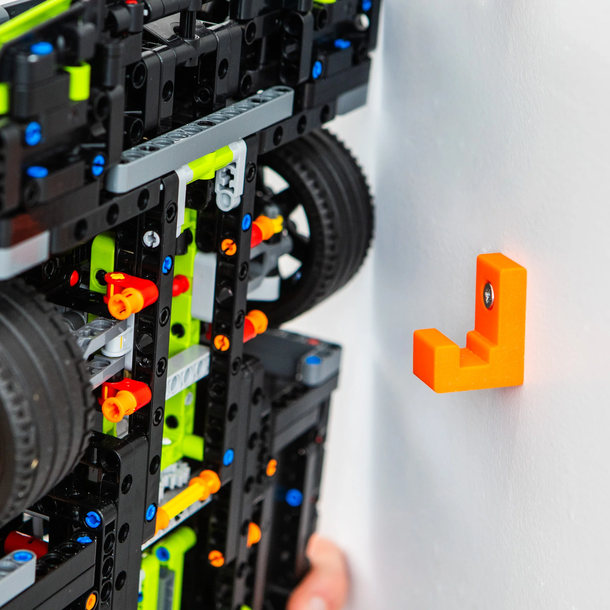 Wall Mount Hook Compatible With Lego Technic PEUGEOT 9X8 24H Le Mans Hybrid Hypercar - Image 3